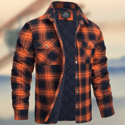 Elegant Men's Warm Fleece Jacket