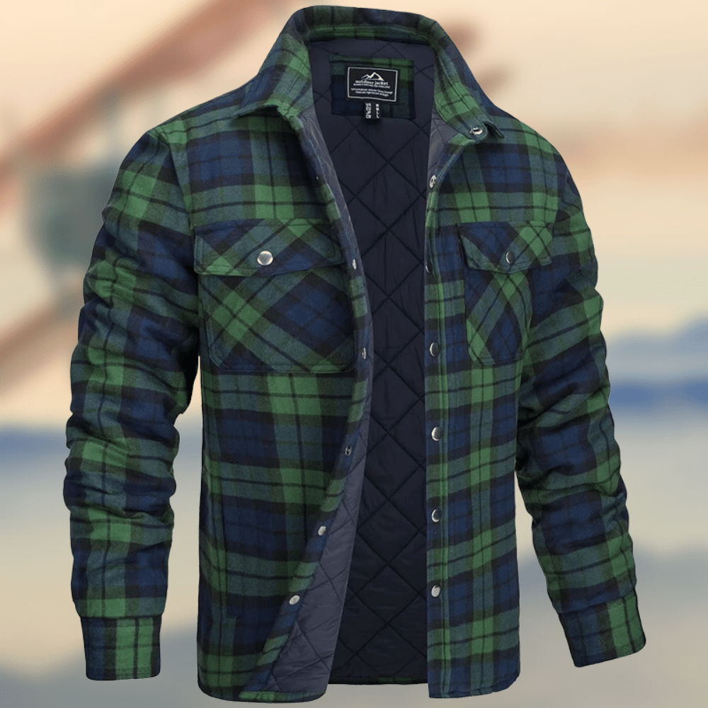 Elegant Men's Warm Fleece Jacket