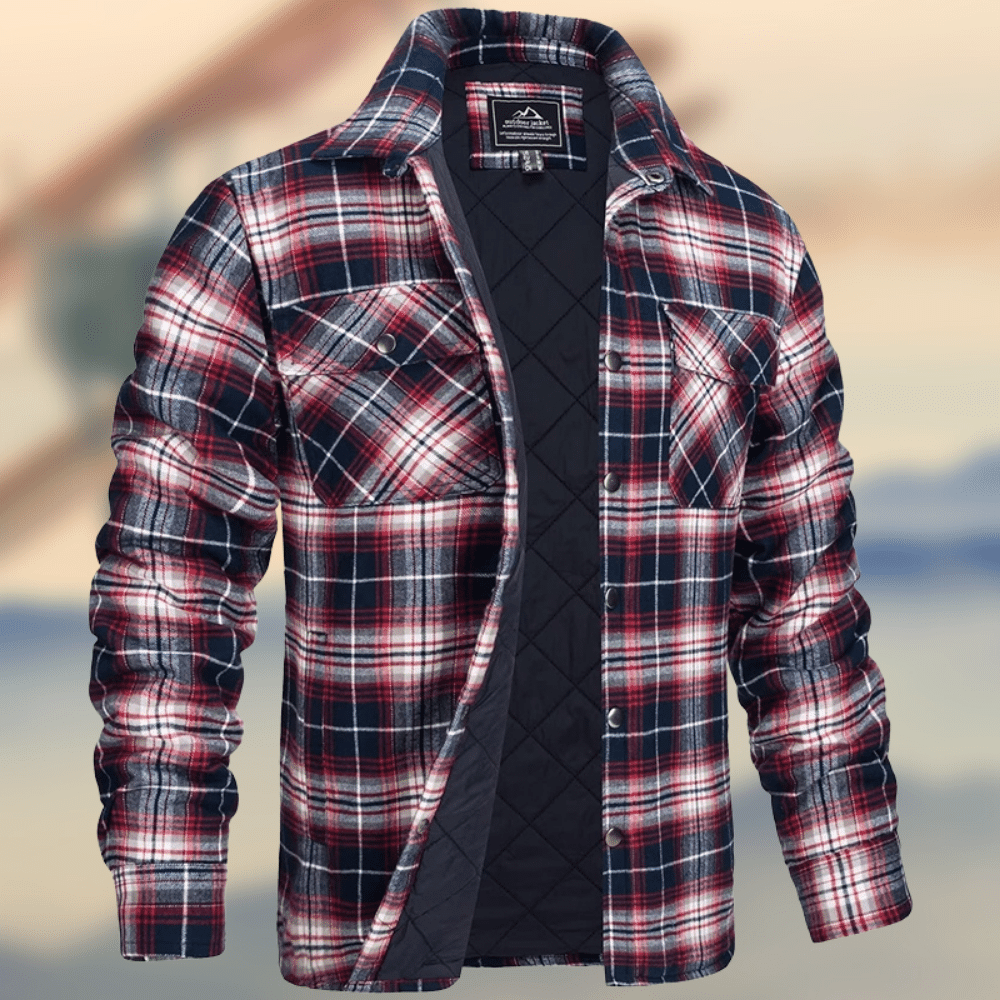 Elegant Men's Warm Fleece Jacket
