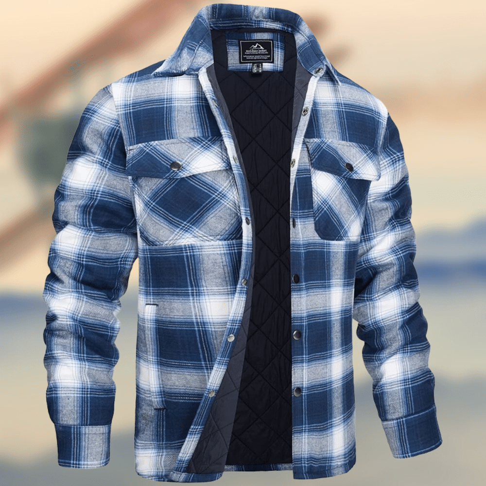 Elegant Men's Warm Fleece Jacket