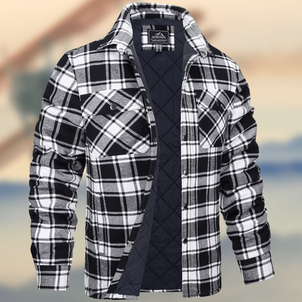 Elegant Men's Warm Fleece Jacket