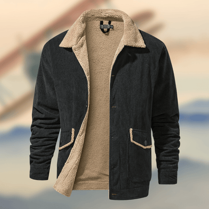 MARCOS - Stylische Winterjacke Kuschelig Warm - IdealeKleiden