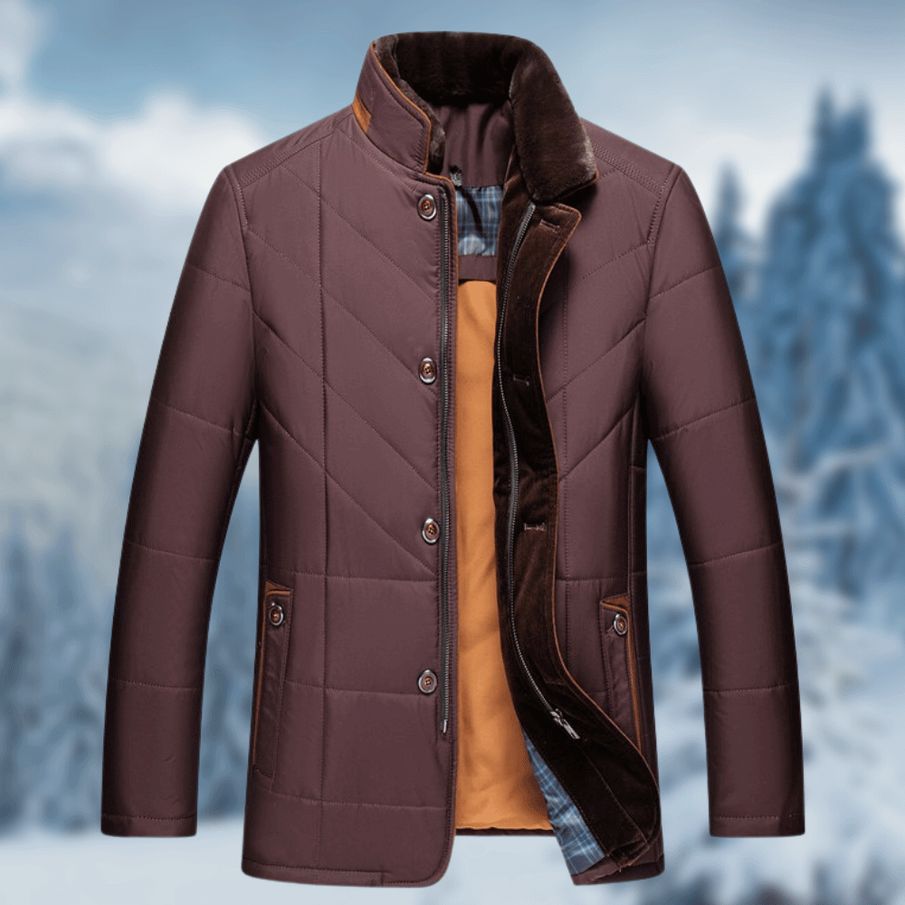 Men's Puffer Jacket Diamond Quilted Trendy