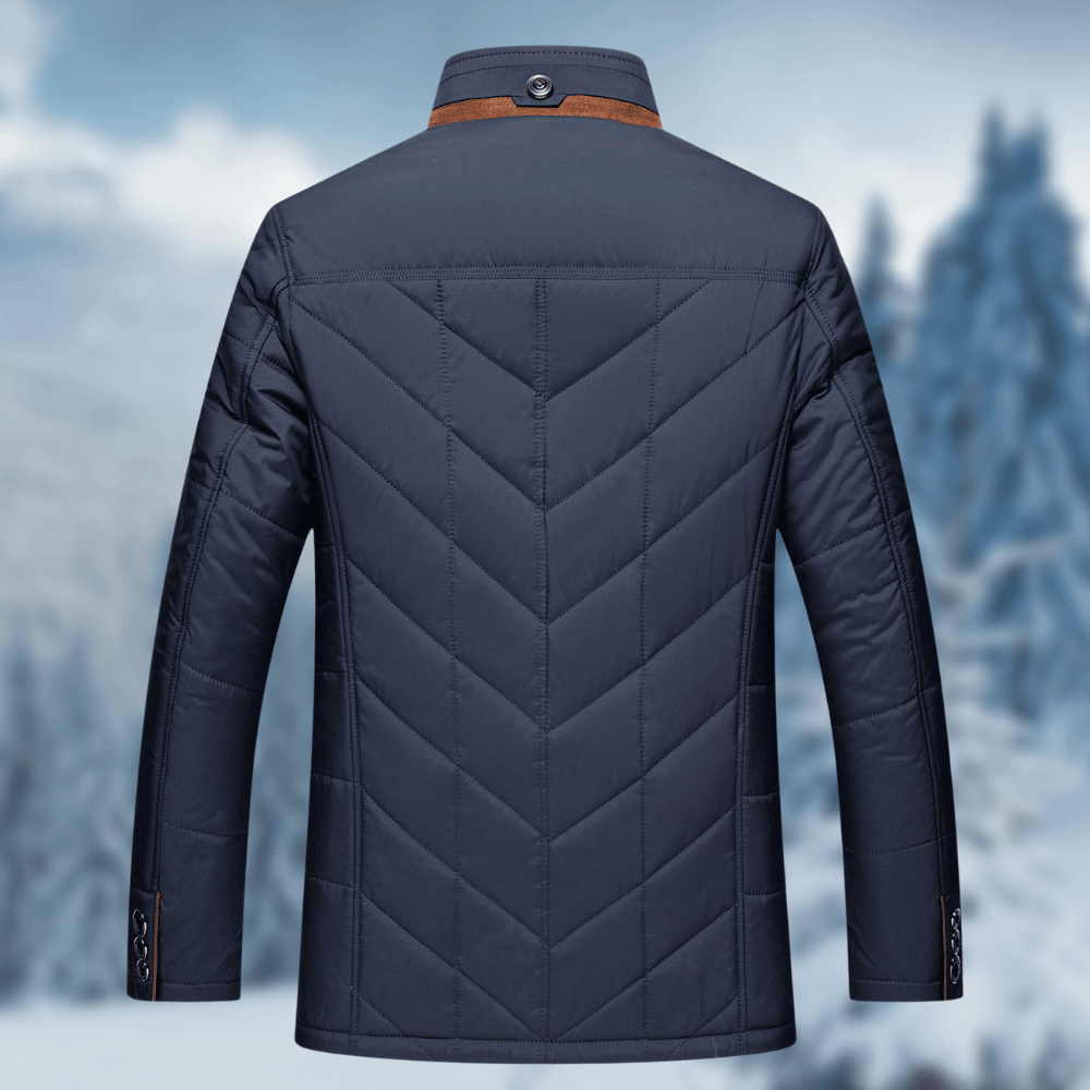 Herren Pufferjacke Diamant Steppung Trendig - IdealeKleiden