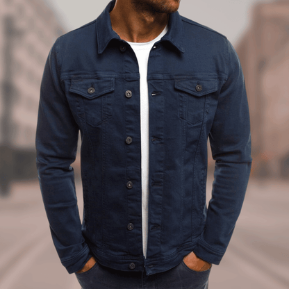 Marius - Stylish Jeans Jacket Comfortable Cut
