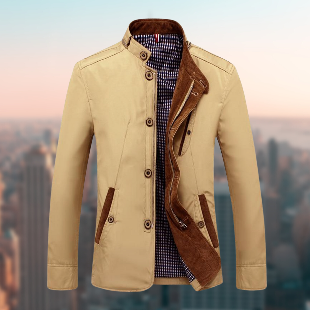 Elegant Men's Warm Business Jacket