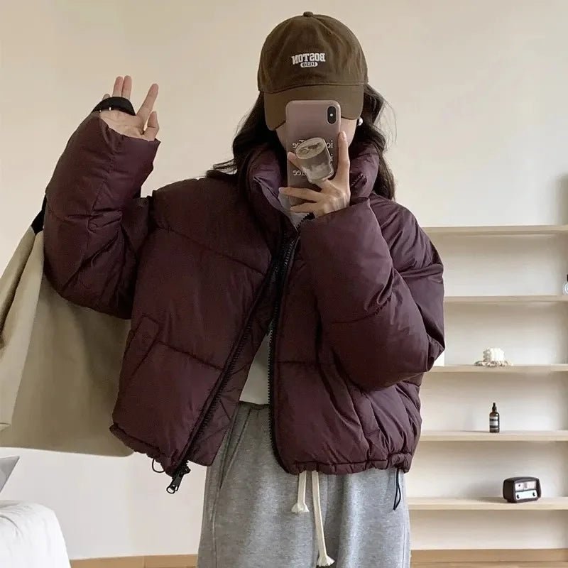 Women's Puffer Coat Warm Lightweight Winter Jacket