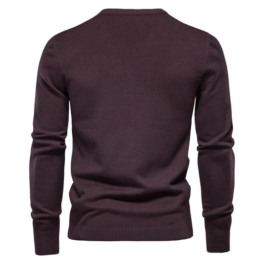 Stylische Herren Pullover Rundhals - IdealeKleiden