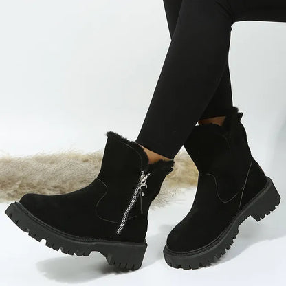 Warme Winterstiefel Damen Premium Qualität - IdealeKleiden