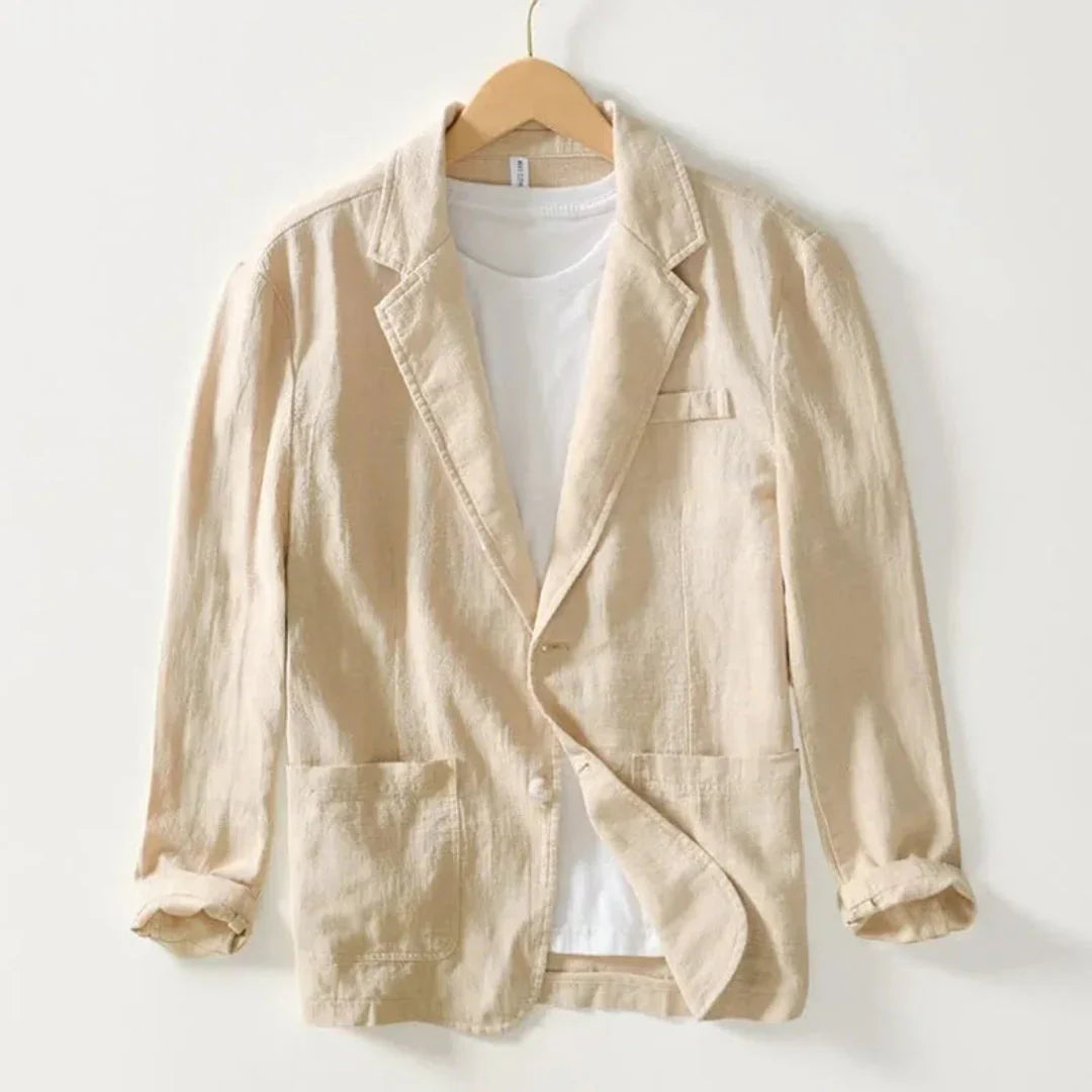 Summer Linen Blazer Casual Chic