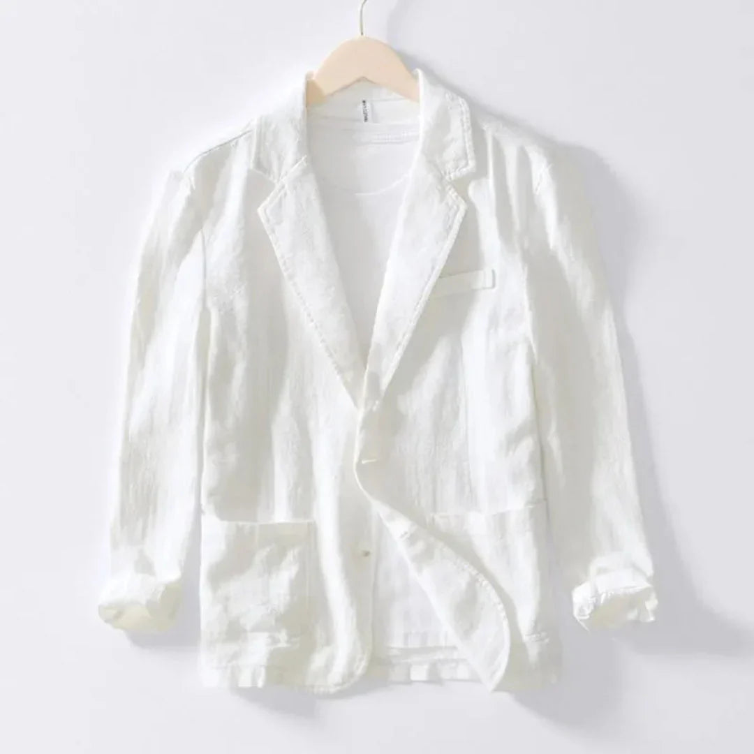Summer Linen Blazer Casual Chic