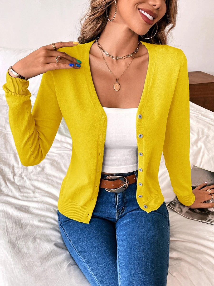 Women's Casual Modern Long-Sleeved Vest