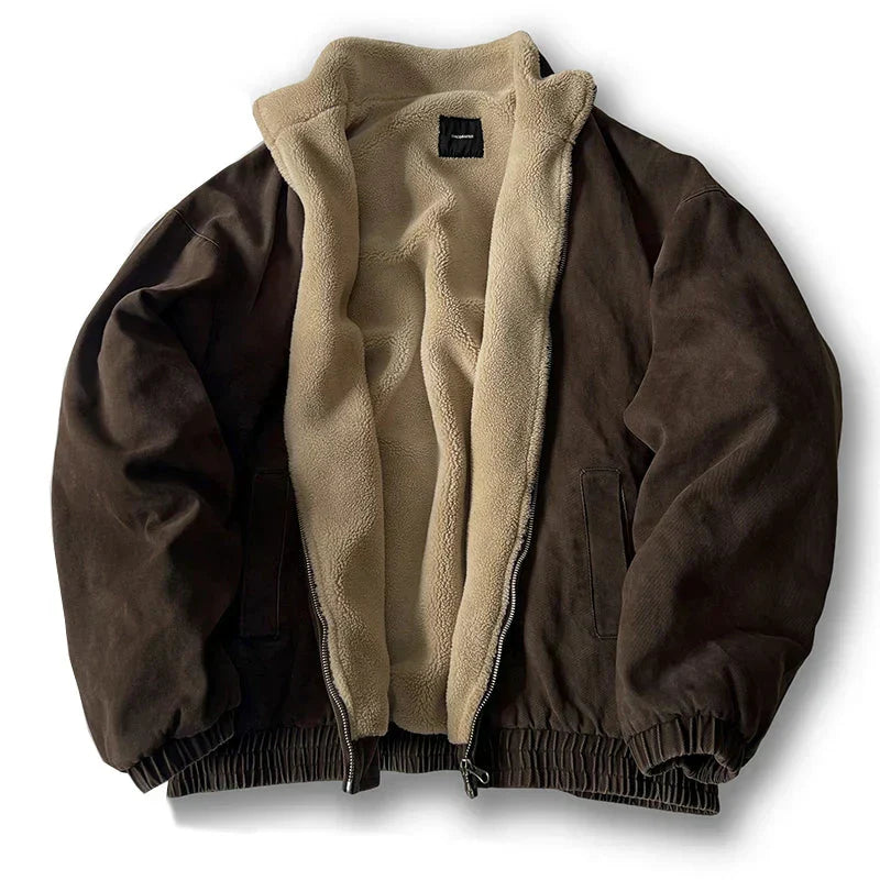 Men's Winter Jacket Zipper Modern