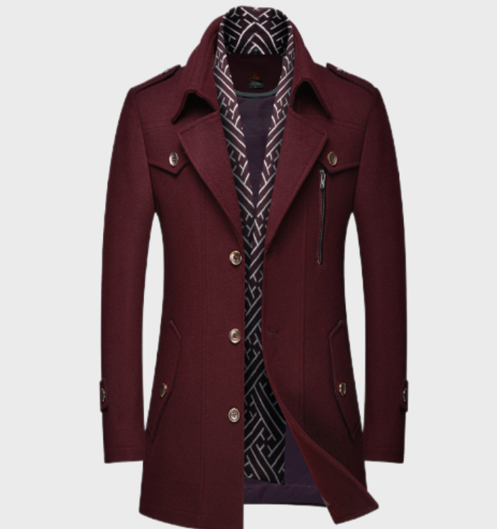 Men's Elegant Long Coat