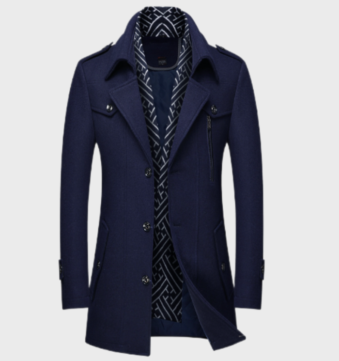 Men's Elegant Long Coat