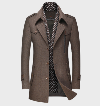 Men's Elegant Long Coat
