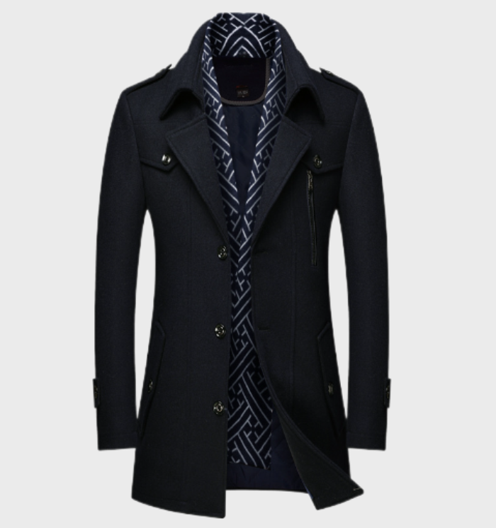 Men's Elegant Long Coat