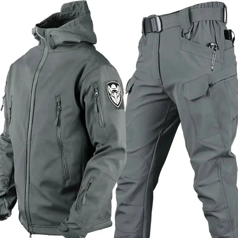 Taktische Outdoor-Kleidung Männer Set Jacke Hose