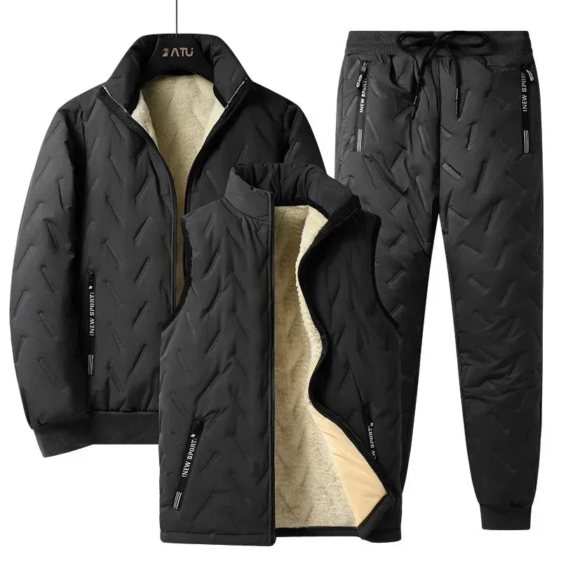Kids Winter Fleece Suit - Windproof Warm