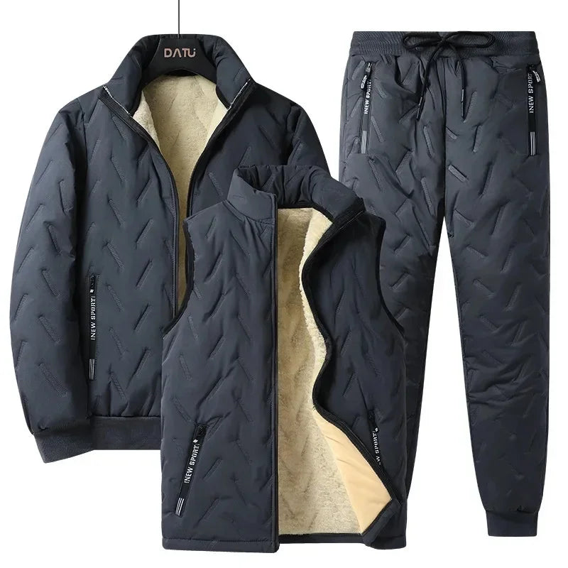 Kids Winter Fleece Suit - Windproof Warm