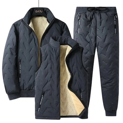 Kids Winter Fleece Suit - Windproof Warm