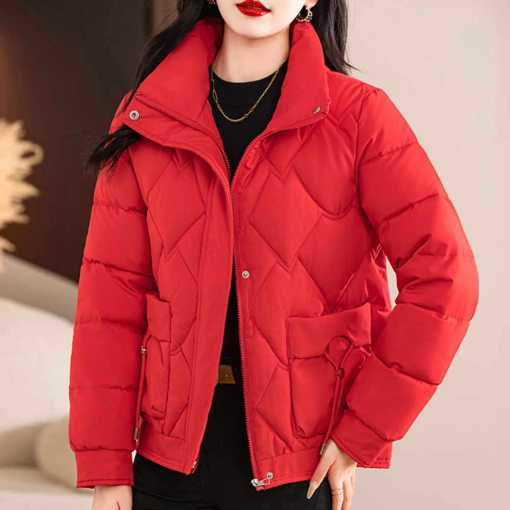 Elegant Women's Winter Jacket Luxury Quality