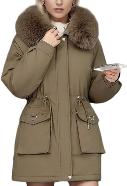 Warm Women's Winter Jacket Breathable