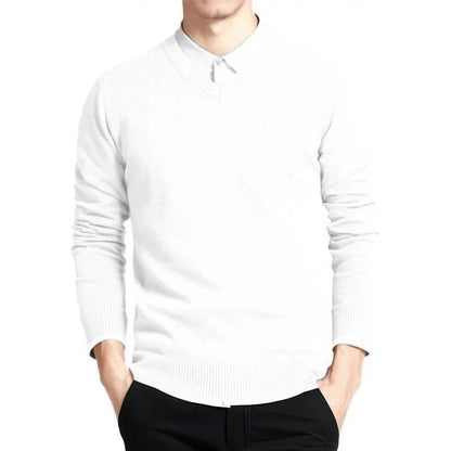 Men's V-Neck Sweater Elegant Design