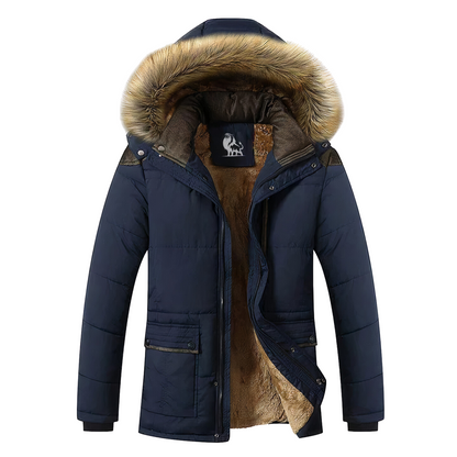 Women's Winter Parka with Detachable Hood