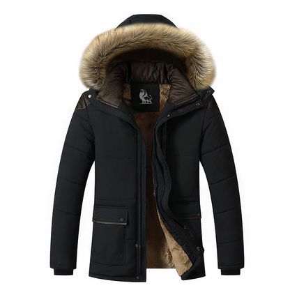 Women's Winter Parka with Detachable Hood