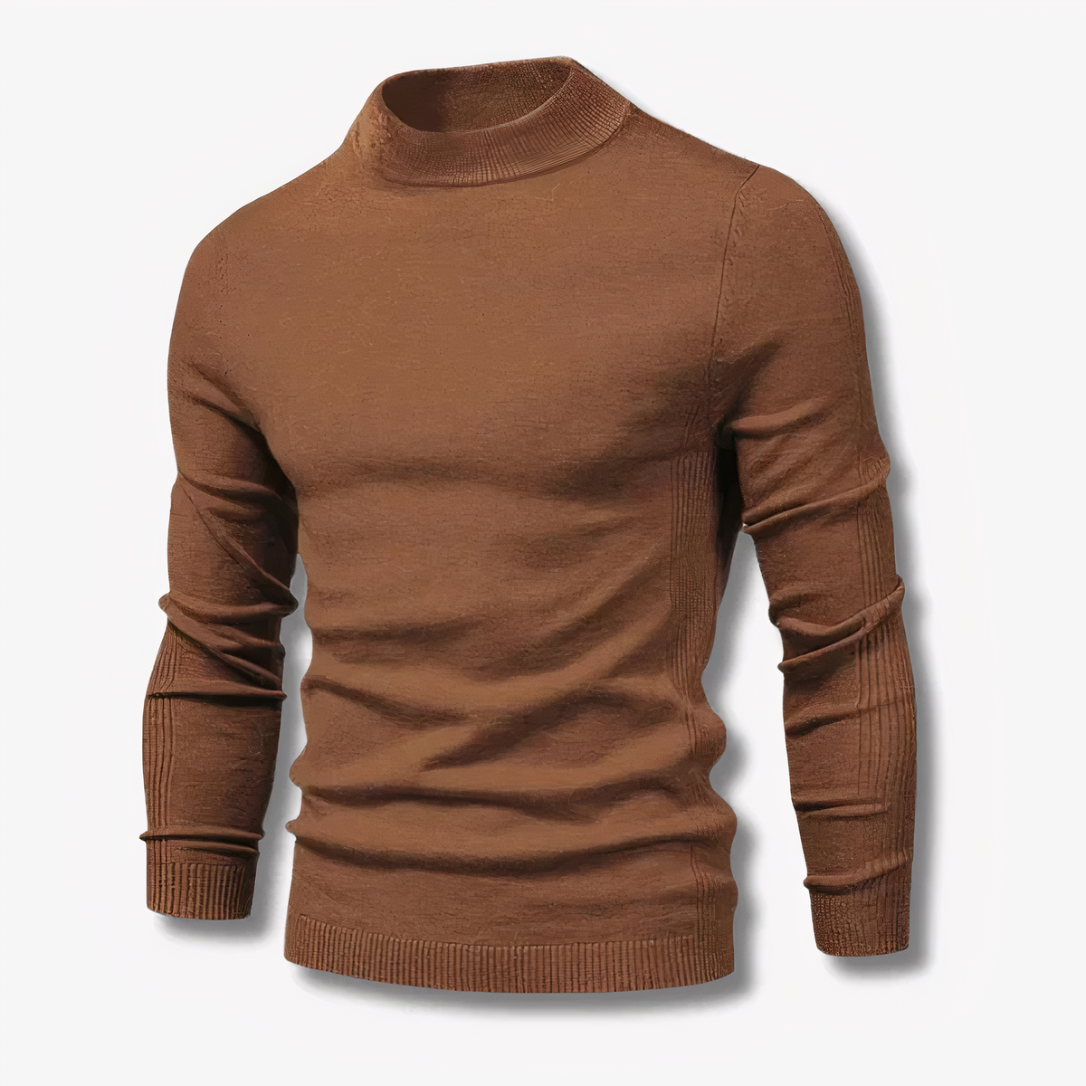 Slim Fit Knitted Sweater Elegance