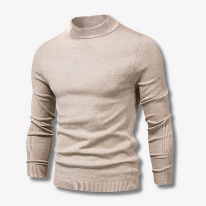 Slim Fit Knitted Sweater Elegance