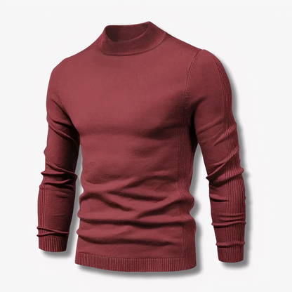 Slim Fit Knitted Sweater Elegance