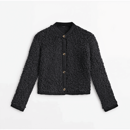 Modische Strickjacke Lässig Chic - IdealeKleiden