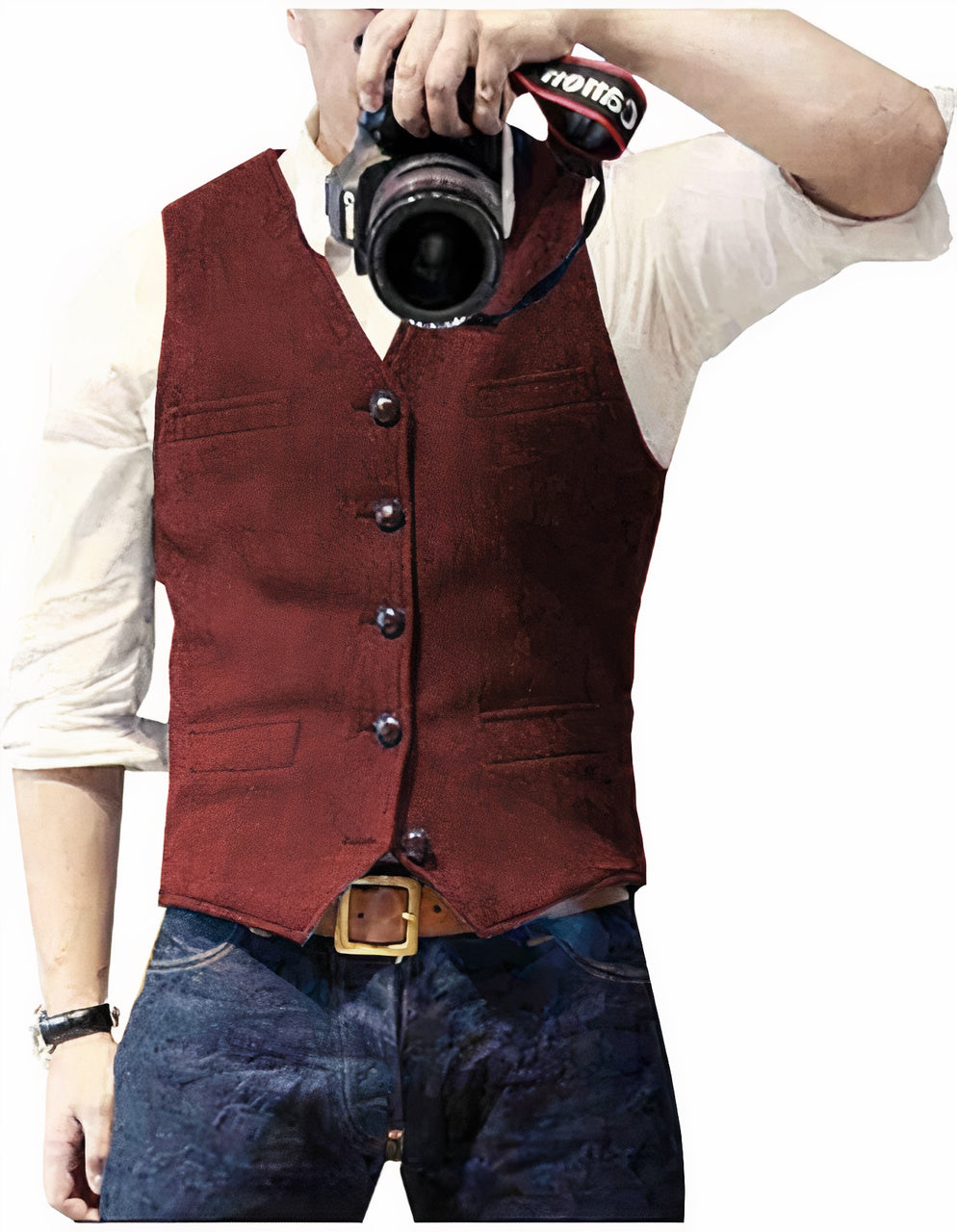Men's Vest Sporty Modern Style