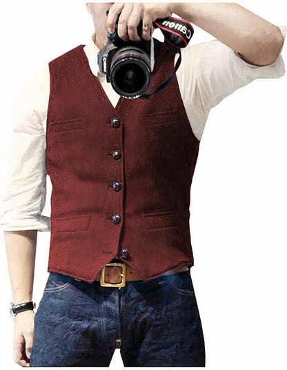 Men's Vest Sporty Modern Style