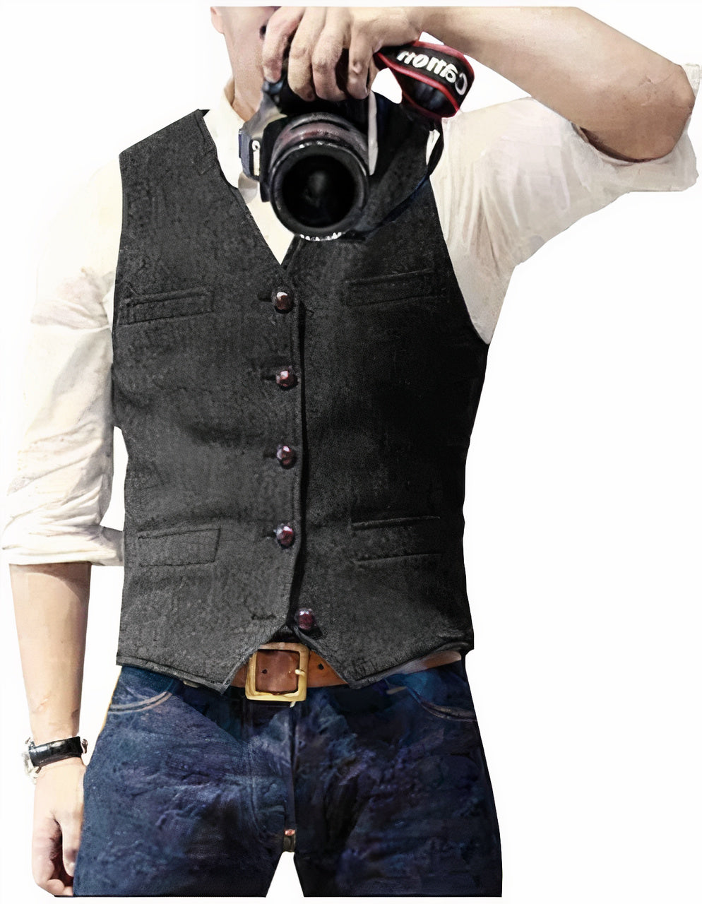 Men's Vest Sporty Modern Style
