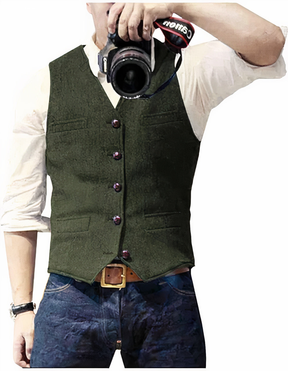 Men's Vest Sporty Modern Style