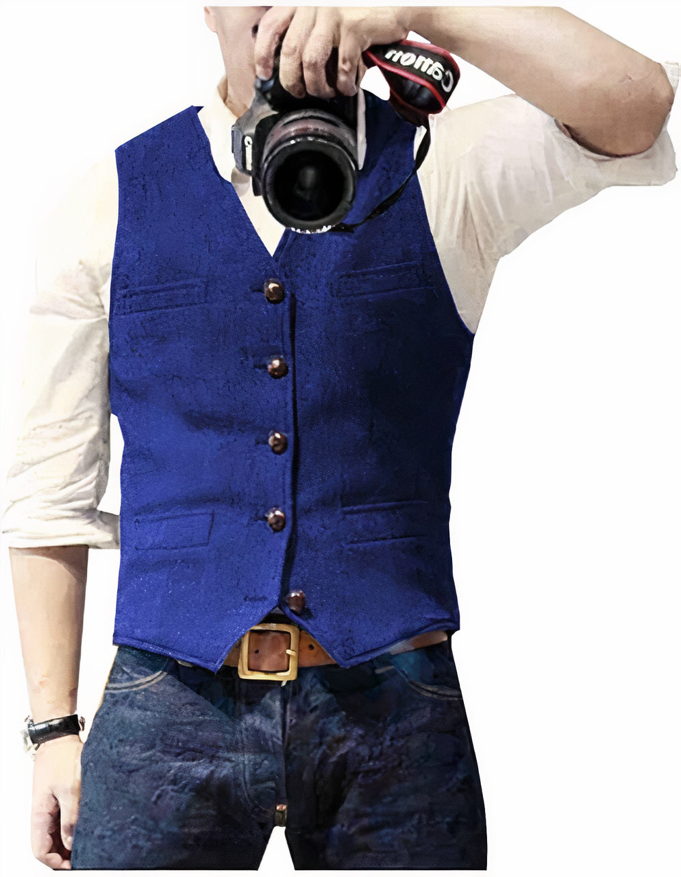 Men's Vest Sporty Modern Style