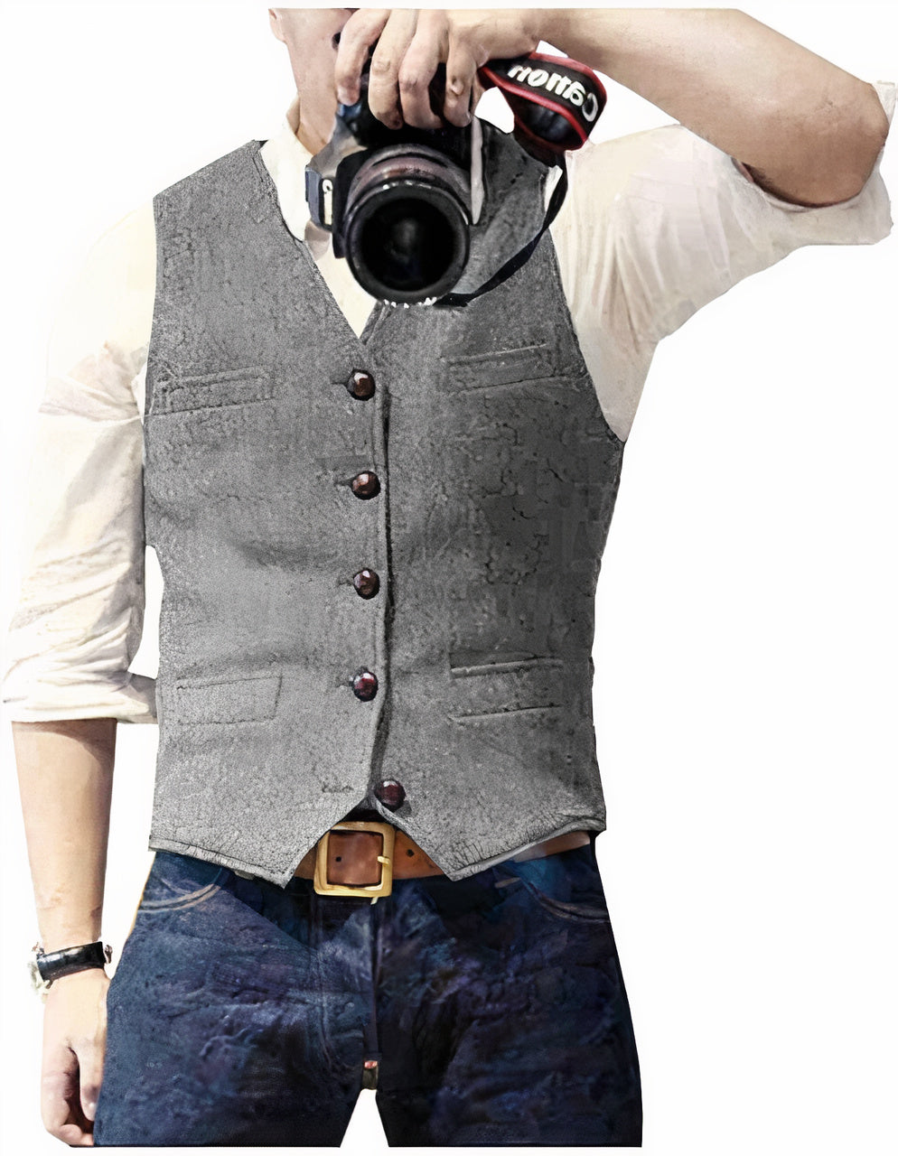 Men's Vest Sporty Modern Style