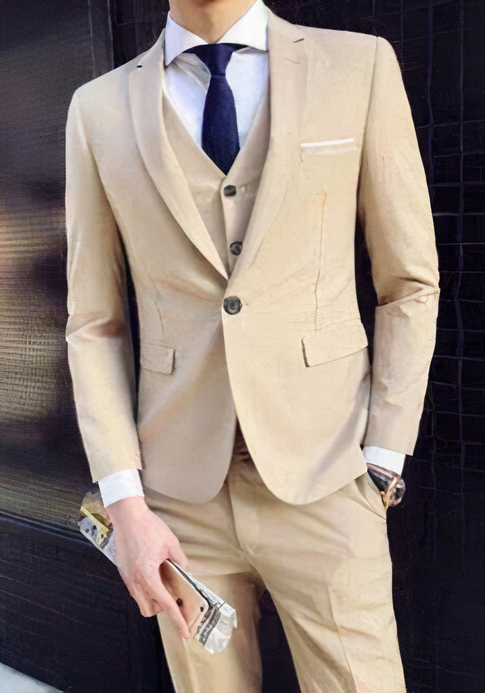 Stylish 3-Piece Suit for Men