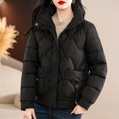 Elegant Women's Winter Jacket Luxury Quality