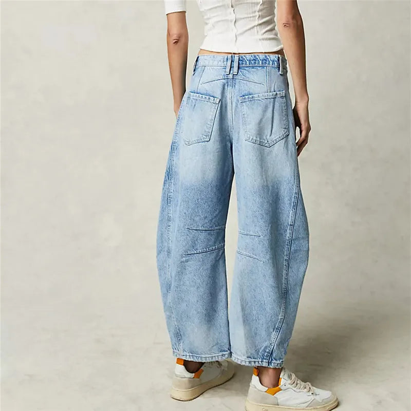 Women's Retro Relaxed Fit Jeans