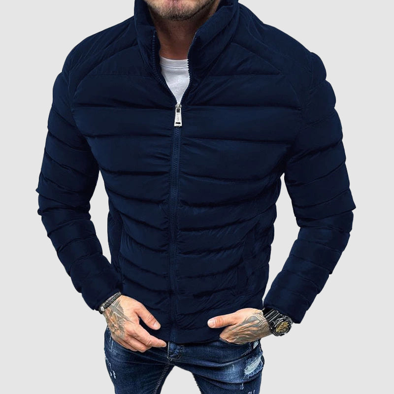 Men's Puffer Jacket Warm Slim Fit Winter Jacket