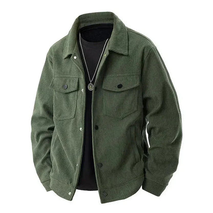 Elegant Corduroy Jacket Women's Classic