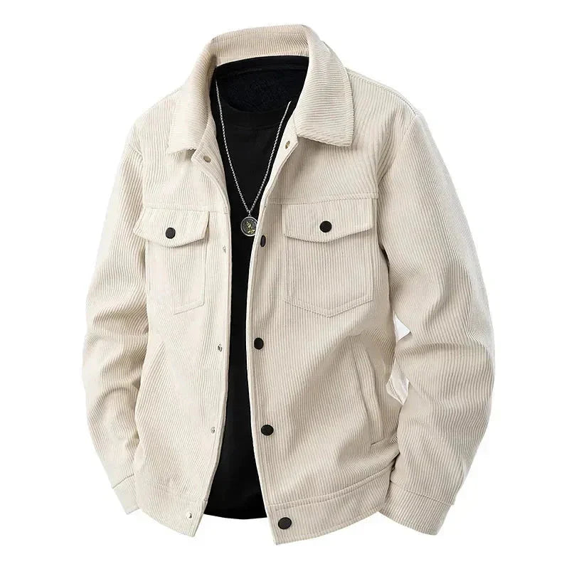 Elegant Corduroy Jacket Women's Classic