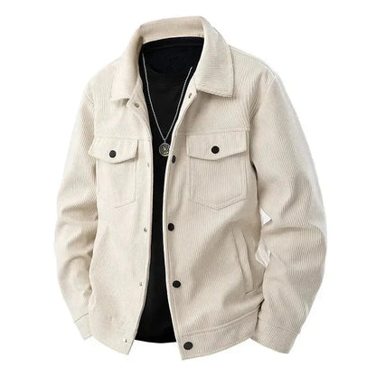Elegant Corduroy Jacket Women's Classic