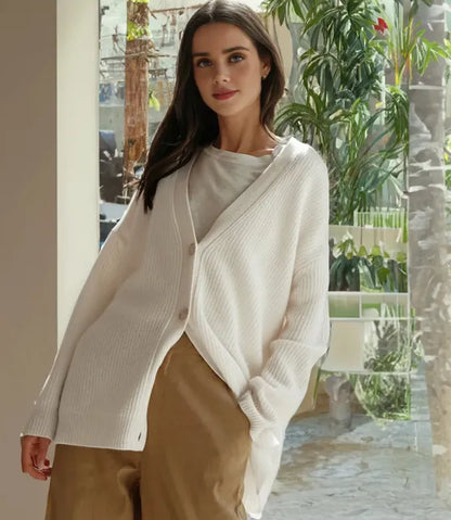 Stylish women's cashmere jacket