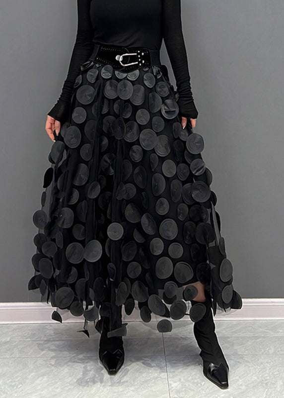 Fashionable Dress | Polka Dot Skirt Tulle Patchwork