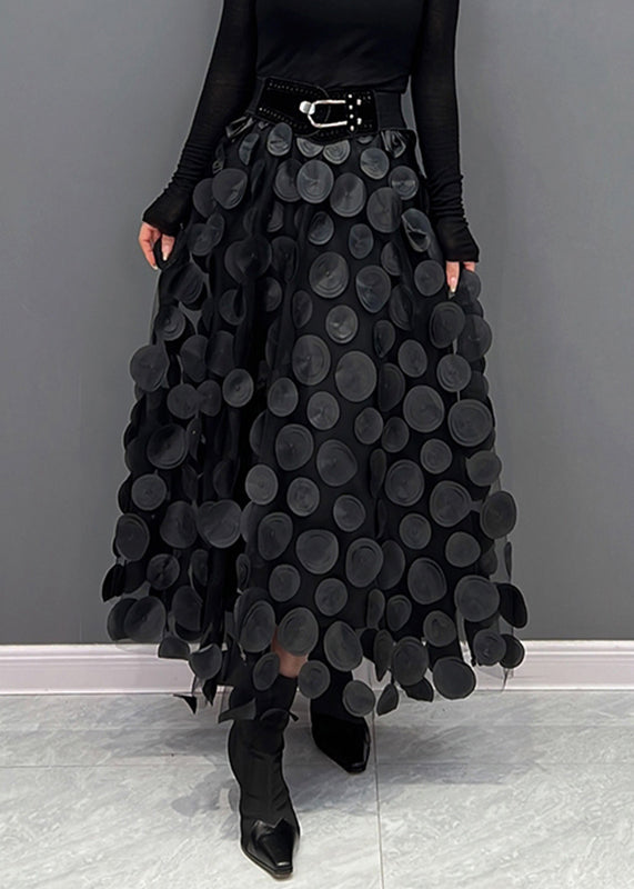 Modisches Kleid | Polka Dot Rock Tüll Patchwork - IdealeKleiden